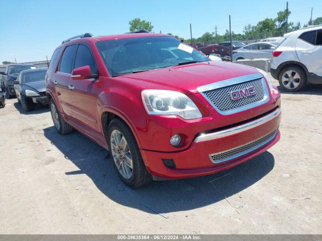  Salvage GMC Acadia