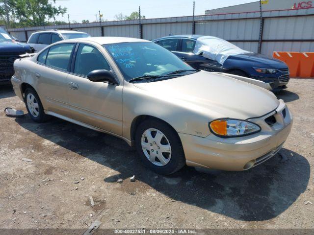  Salvage Pontiac Grand Am