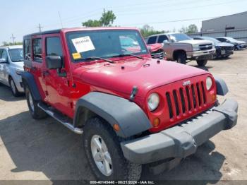  Salvage Jeep Wrangler