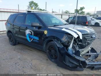  Salvage Ford Utility Police Intercepto