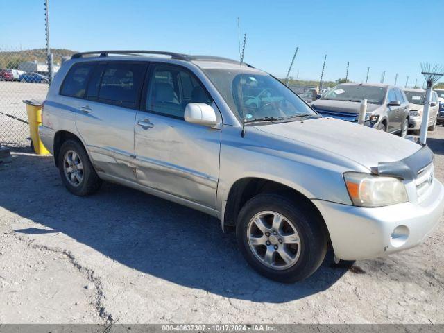  Salvage Toyota Highlander