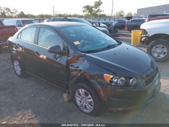  Salvage Chevrolet Sonic