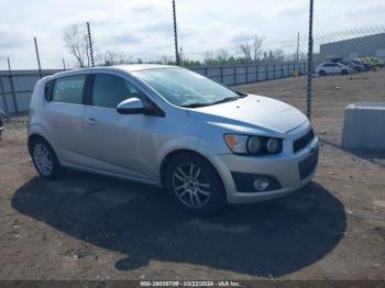  Salvage Chevrolet Sonic