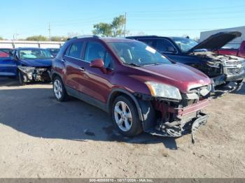  Salvage Chevrolet Trax