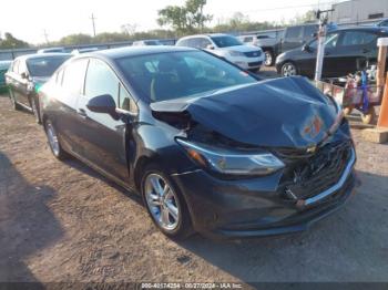  Salvage Chevrolet Cruze