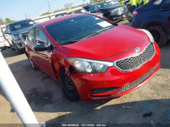  Salvage Kia Forte