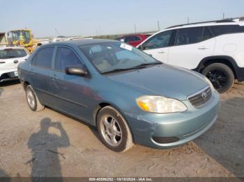  Salvage Toyota Corolla