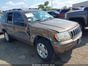  Salvage Jeep Grand Cherokee