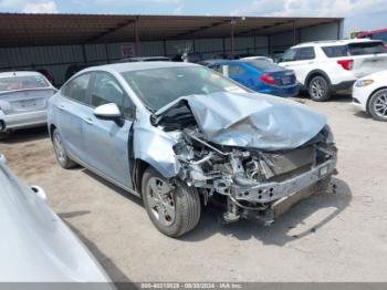  Salvage Chevrolet Cruze