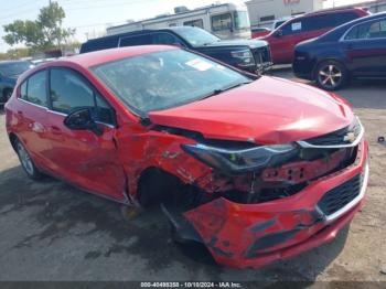  Salvage Chevrolet Cruze