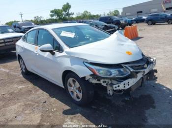  Salvage Chevrolet Cruze