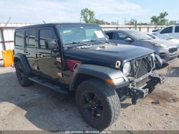  Salvage Jeep Wrangler