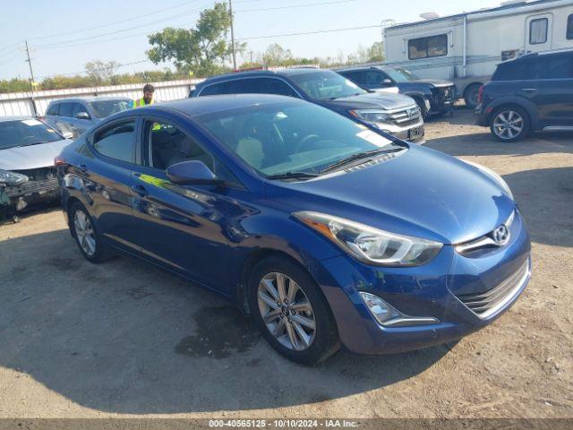  Salvage Hyundai ELANTRA