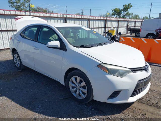  Salvage Toyota Corolla