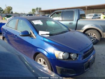  Salvage Chevrolet Sonic