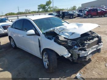  Salvage Chevrolet Cruze