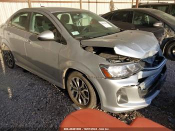  Salvage Chevrolet Sonic