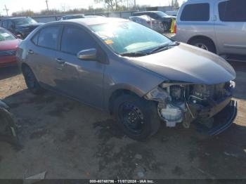  Salvage Toyota Corolla