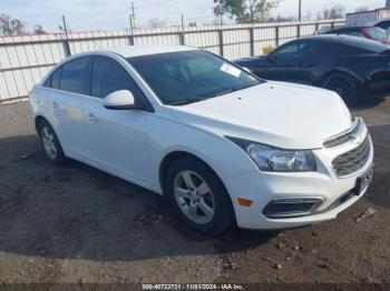  Salvage Chevrolet Cruze