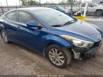  Salvage Hyundai ELANTRA