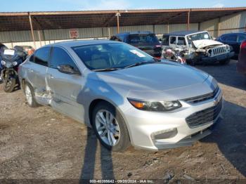  Salvage Chevrolet Malibu