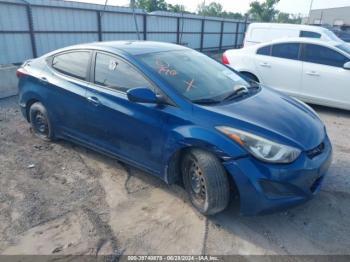  Salvage Hyundai ELANTRA