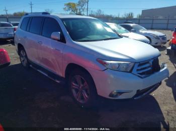  Salvage Toyota Highlander