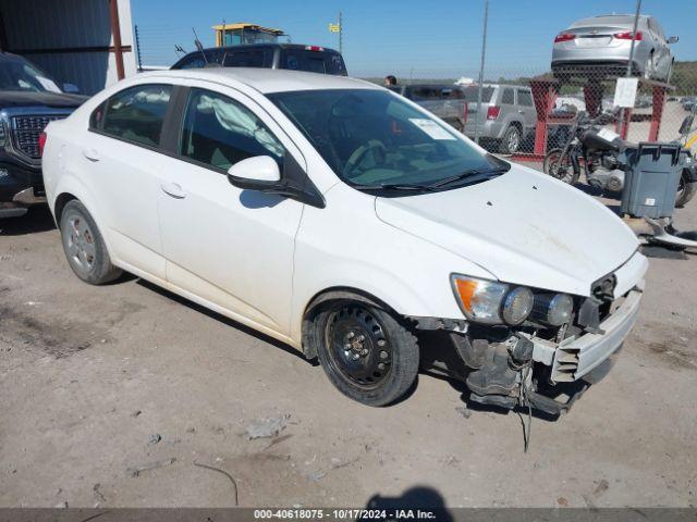  Salvage Chevrolet Sonic