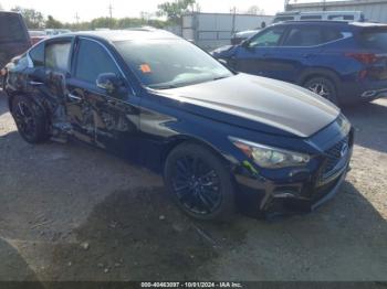  Salvage INFINITI Q50