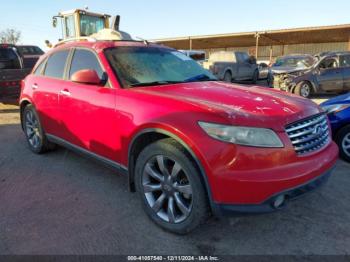  Salvage INFINITI Fx