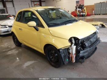  Salvage FIAT 500