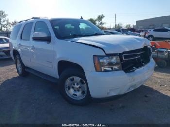  Salvage Chevrolet Tahoe