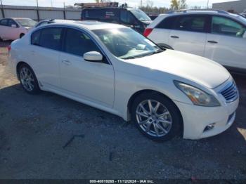  Salvage INFINITI G37