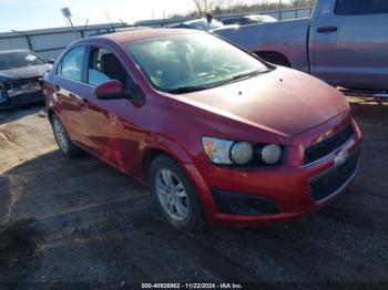  Salvage Chevrolet Sonic