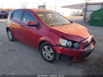  Salvage Chevrolet Sonic