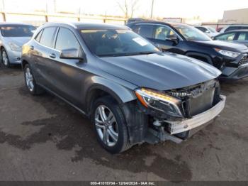  Salvage Mercedes-Benz GLA