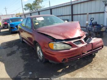  Salvage Pontiac Grand Am