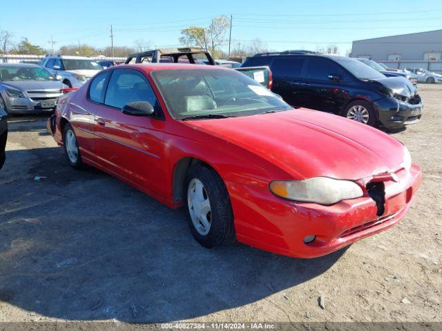  Salvage Chevrolet Monte Carlo