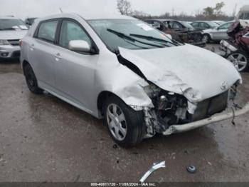  Salvage Toyota Matrix