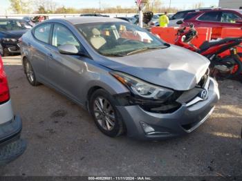  Salvage Hyundai ELANTRA