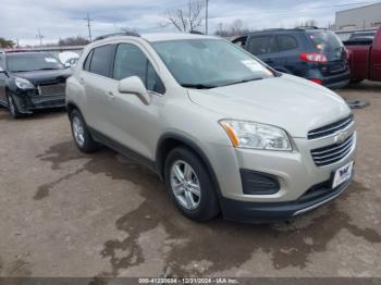  Salvage Chevrolet Trax