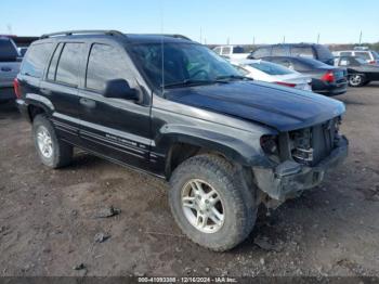  Salvage Jeep Grand Cherokee