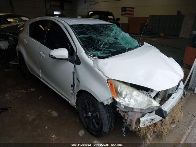  Salvage Toyota Prius c