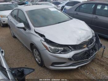  Salvage Chevrolet Cruze