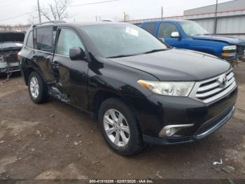  Salvage Toyota Highlander