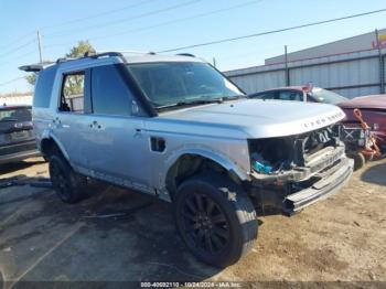  Salvage Land Rover LR4