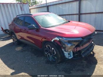  Salvage Chevrolet Trax