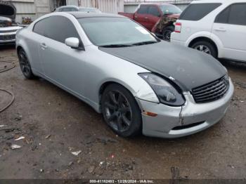  Salvage INFINITI G35