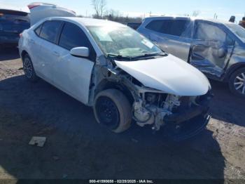  Salvage Toyota Corolla