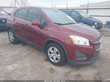  Salvage Chevrolet Trax